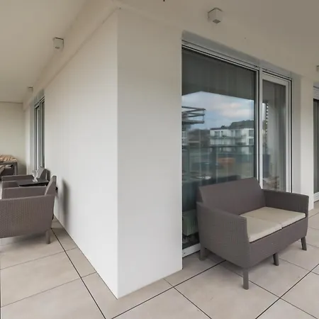 Coast With Large, Furnished Balcony In By Renters Gąski