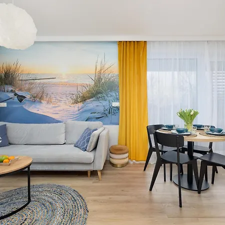 Apartment Coast With Large, Furnished Balcony In By Renters Gaski (Koszalin)