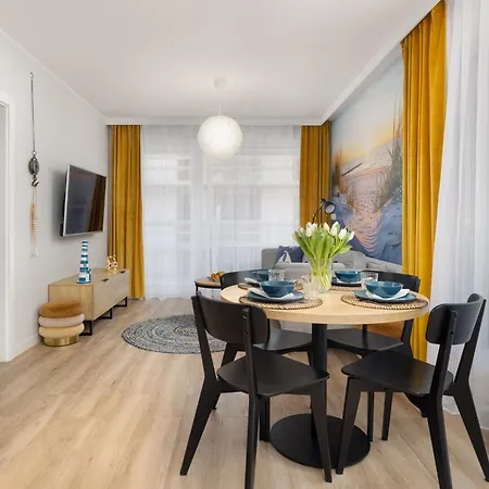 Coast With Large, Furnished Balcony In By Renters Gaski (Koszalin)