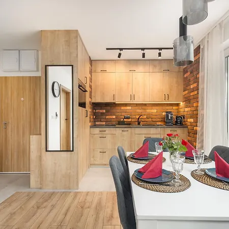 Coast With Large, Furnished Balcony In By Renters * Gąski
