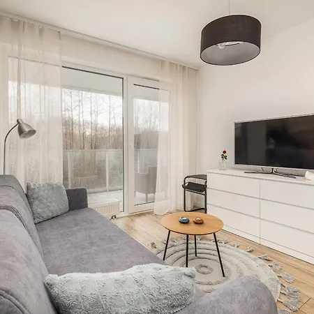 Coast With Large, Furnished Balcony In By Renters Gąski